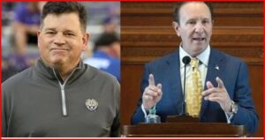 Read more about the article Latest LSU News: LSU AD Scott Woodward has responded to Jeff Landry’s demands on national anthem policy