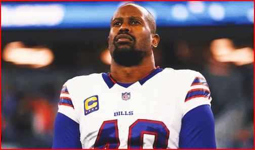 Read more about the article Bills EDGE Von Miller Turns Heads With Post Predicting NFL Draft Trade
