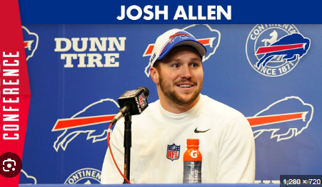 You are currently viewing Bills’ super star reveals Josh Allen’s draft day message